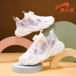 Guirenniao girls' mesh breathable running shoes, autumn new trendy brand, non-slip and shock-absorbing, boys' large kids' children's sports shoes - Image 5