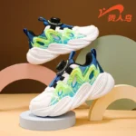 Guirenniao girls' mesh breathable running shoes, autumn new trendy brand, non-slip and shock-absorbing, boys' large kids' children's sports shoes - Image 2