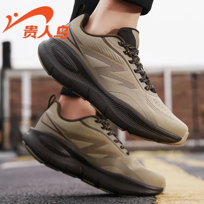 Guirenniao Liuguangfeng Autumn New Shock-Absorbing Running Shoes - Casual, Comfortable, Anti-Slip, Mesh, Breathable, Lightweight Sports Running Shoes - Image 5