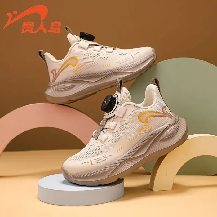 Guirenniao Children's Shoes Autumn Kids' Shoes Breathable Mesh Boys' Sports Shoes, Outdoor Shoes for Toddlers, Older Kids, and Girls - Image 5