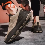 Guirenniao Streamer Wind Autumn New Shock-Absorbing Running Shoes, Casual and Comfortable, Non-Slip Mesh, Breathable, Lightweight Sports Running Shoes - Image 5